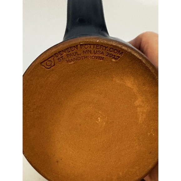 Deneen Pottery Handthrown Mug West Hill House Bed & Breakfast Warren Vermont - Picture 3 of 4